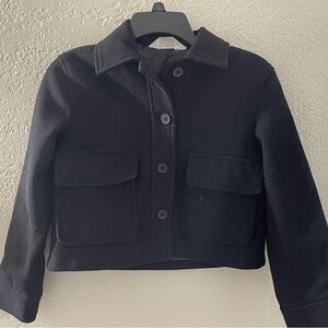 H&M Kids Classic‎ Black Cropped Jacket Size 12